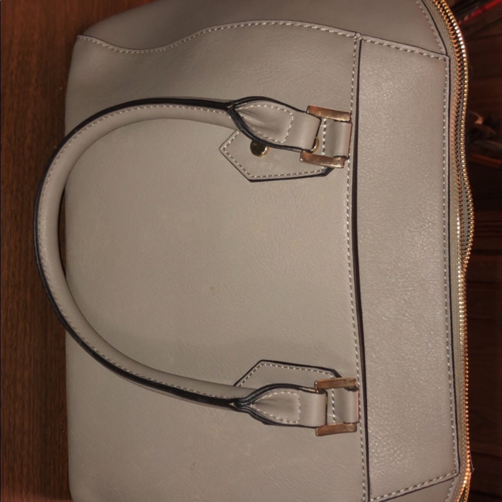 Gray purse